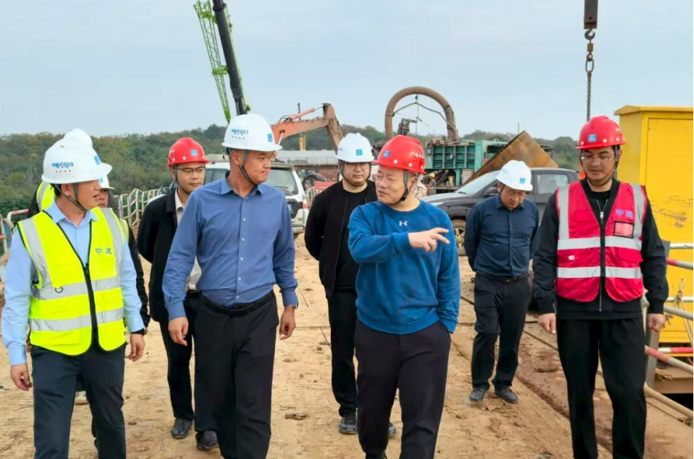 武俊杰赴武汉环线项目调研指导工作